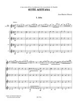 Mourat | Suite Accitana for 4 guitars and violin
