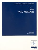 Mozart | Menuet and Allegro for 4 guitars