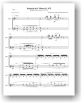 Mozart, Fantasia in C Minor for 2 guitars