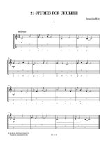 Muir | 21 Studies for Ukulele