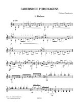 Nascimento | Caderno de personagens for solo guitar
