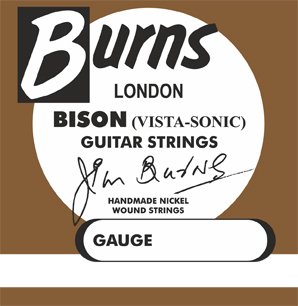 Newtone Burns BURNS-1046 Hex Core Electric Guitar Strings 10-46