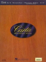 No. 15 Carta Manuscript Paper