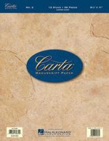 No. 2. Carta Manuscript Paper, loose-leaf