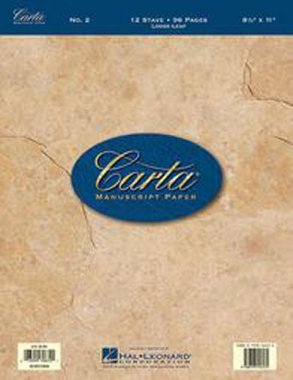 No. 2. Carta Manuscript Paper, loose-leaf