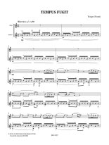 Nousis | Tempus fugit for guitar and flute