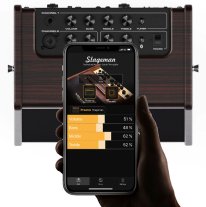 NUX Stageman AC-25, 25W Portable Acoustic Guitar Amplifier with Bluetooth