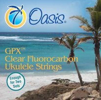 Oasis Carbon Ukulele Strings for Conc/Sop/Ten 3rd String C, Double