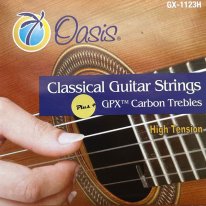 Oasis GPX+ Carbon HT Classical Guitar Strings, Treble Set