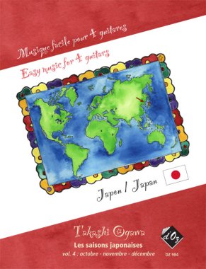 Ogawa | Musique Facile Pour 4 Guit Japon Les Saisons Japonaises Vol. 4 for 4 guitars