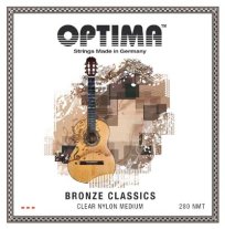 Optima 280.NMT Bronze Classics Clear Nylon Medium Tension