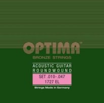 Optima Bronze Acoustic Guitar Strings 10-47