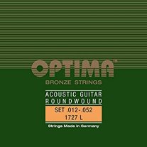 Optima Bronze Acoustic Guitar Strings 12-52