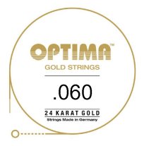 Optima GE060 24K Gold Plated .060, Wound Single String