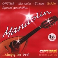 Optima Mandolin Goldin Light Gauge (.010 -.036), Full Set