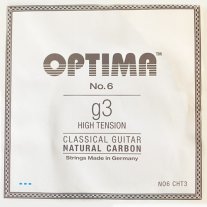 Optima NO6 CHT3 Natural Carbon, High Tension, G3 single string