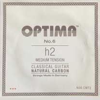 Optima NO6 CMT2 Natural Carbon, Medium Tension, B2 single string