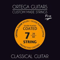 Ortega NYP7 7-String Classical Guitar Pro String Set Normal Tension