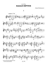 Ourkouzounov | Balkan Diptych for solo guitar