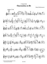 Ourkouzounov | Chaconnitsa en Re for solo guitar