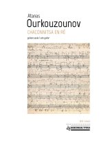 Ourkouzounov | Chaconnitsa en Re for solo guitar