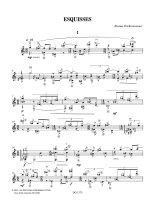Ourkouzounov | Esquisses for solo guitar