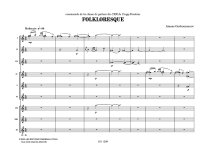 Ourkouzounov | Folkloresque for guitar orchestra