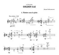 Ourkouzounov | Golden Gai for solo guitar