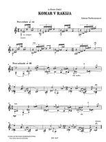 Ourkouzounov | Komar v Rakija for solo guitar