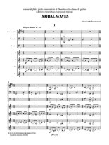 Ourkouzounov | Modal Waves for 4 guitars, clarinet , cello, & marimba