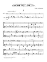 Ourkouzounov | Rhodope Song and Dance for guitar & cello