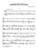 Ourkouzounov | Rhodope Song and Dance for guitar and violin