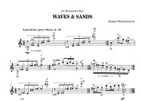 Ourkouzounov | Waves & Sand for solo guitar