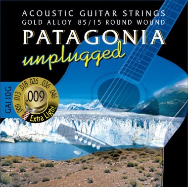 Patagonia GA110G 85/15 Bronze Alloy Acoustic Strings, Extra Light 9-46