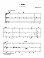 Pavlovits | El Faro for guitar ensemble