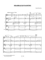 Pavlovits | Shahrazad Dancing for guitar ensemble