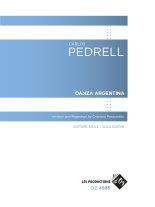 Pedrell arr. by Porqueddu | Danza Argentina for solo guitar