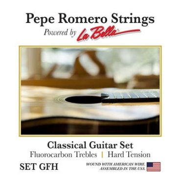 Pepe Romero Strings GFH Classical Guitar w/ Carbon Trebles HT Full Set