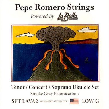 Pepe Romero Strings LAVA2 Ukulele Low G Set