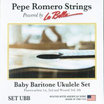 Pepe Romero Strings UBB Baby Baritone Ukulele Set