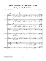 Petit | Cantine de Noel, Minuit Chretien for choir and plectrum orchestra