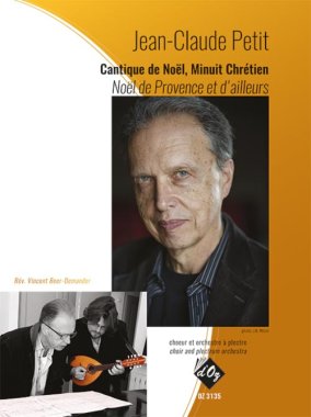 Petit | Cantine de Noel, Minuit Chretien for choir and plectrum orchestra