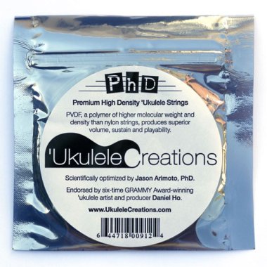PhD Baritone Low D Premium High Density Ukulele Strings