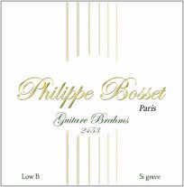 Philippe Bosset Brahms Classical Guitar Strings Low B Set BRAHMS2453