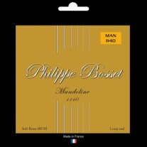 Philippe Bosset Mandolin Strings 80/20 Brass Loop End 11-40 Medium