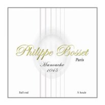 Philippe Bosset PBMAN1045 Manouche Gypsy Jazz Strings Ball End 10-45