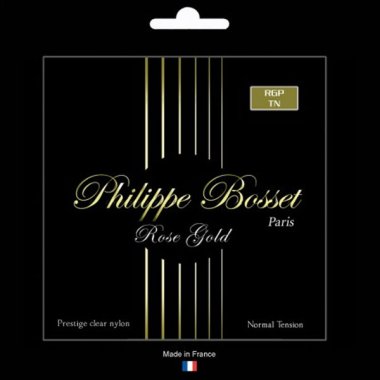 Philippe Bosset Rose Gold Clear Nylon Classical, Normal Tension RGPTN