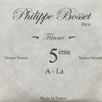 Philippe Bosset Titanium Classical, NT Single String - A 5th