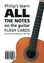 Philip's Learn ALL the Notes of the Guitar Flash Cards