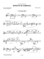 Piana | Ritratti di Sardegna for solo guitar